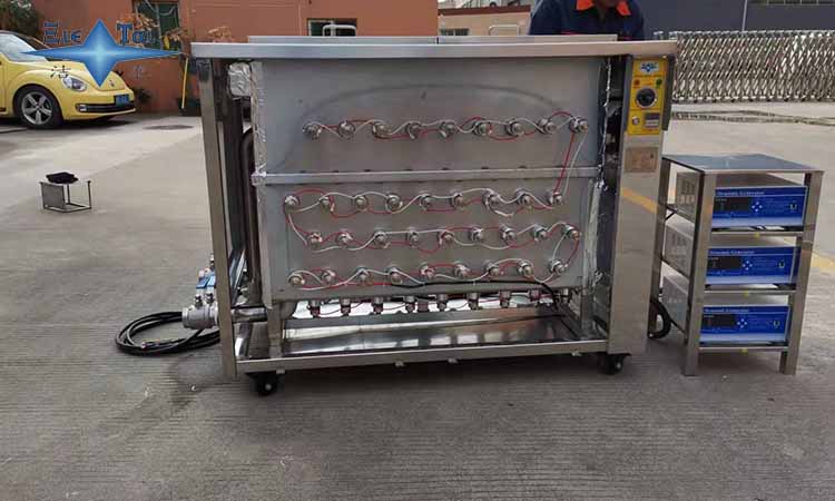 超聲波換能器在清洗槽中的分布及粘結(jié)問(wèn)題