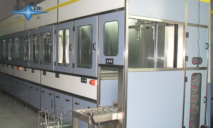 履帶式超聲波清洗機的工藝流程與優(yōu)點介紹